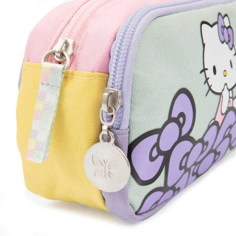 Astuccio 2 Zip Hello Kitty