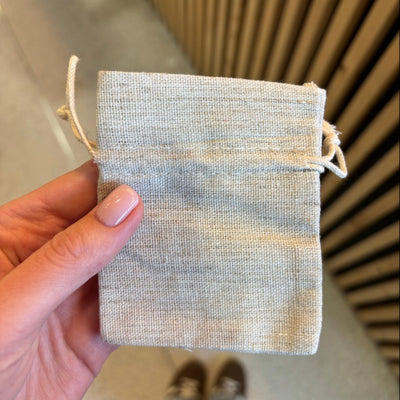 Bustina in Cotone Natural 8 x 10 cm - 10 pezzi