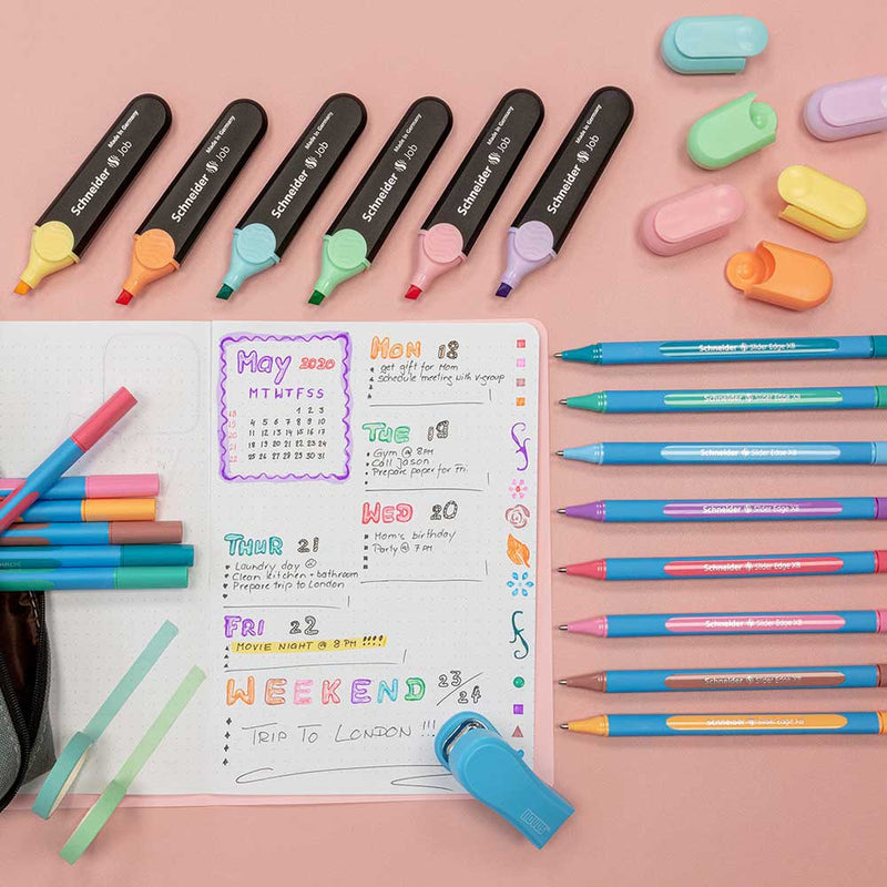 Penna a Sfera Schneider Slider Edge a Punta XB Pastel Cipria