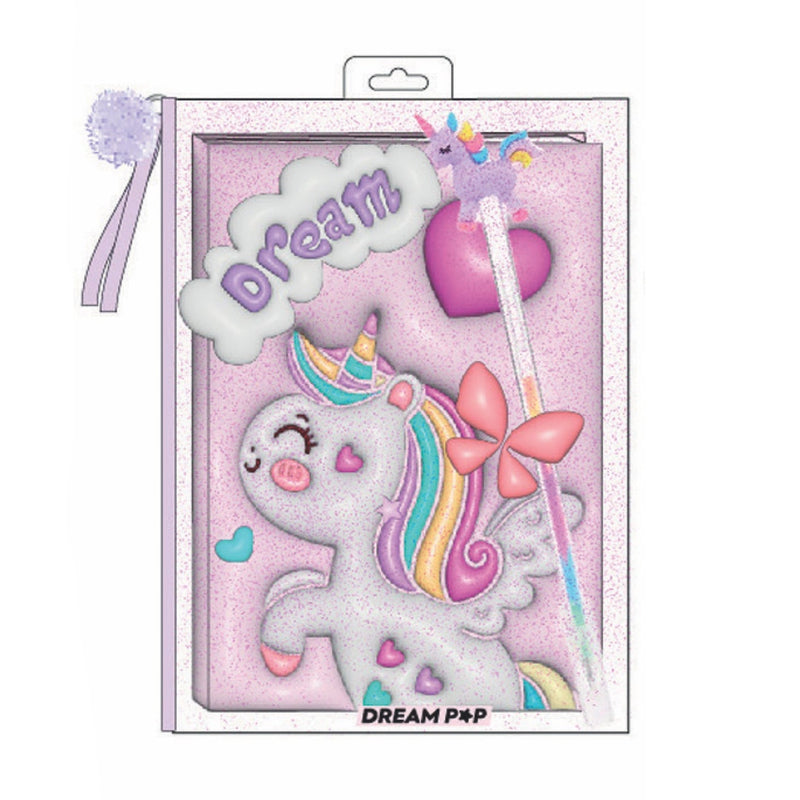 Diario Segreto Tri-Coastal Dreampop Unicorno