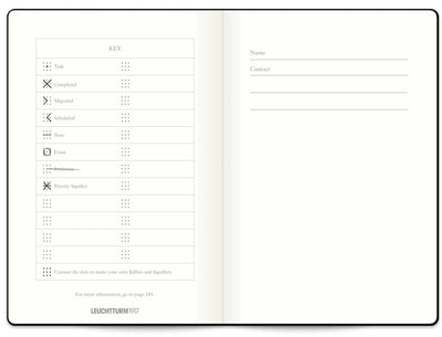 Taccuino Bullet Journal Medium Leuchtturm1917 A5 Nordic Blue