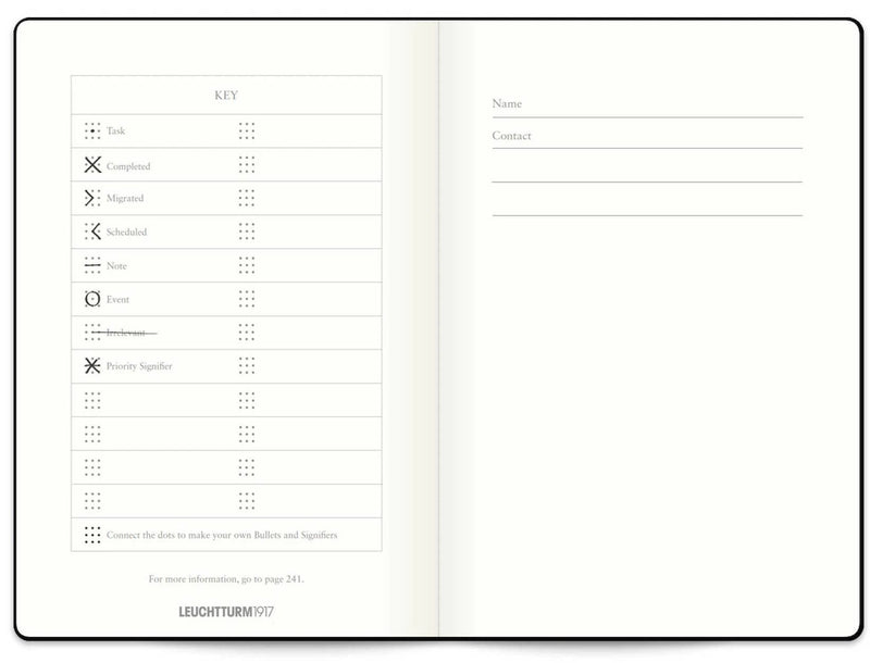 Taccuino Bullet Journal Medium Leuchtturm1917 A5 Nordic Blue