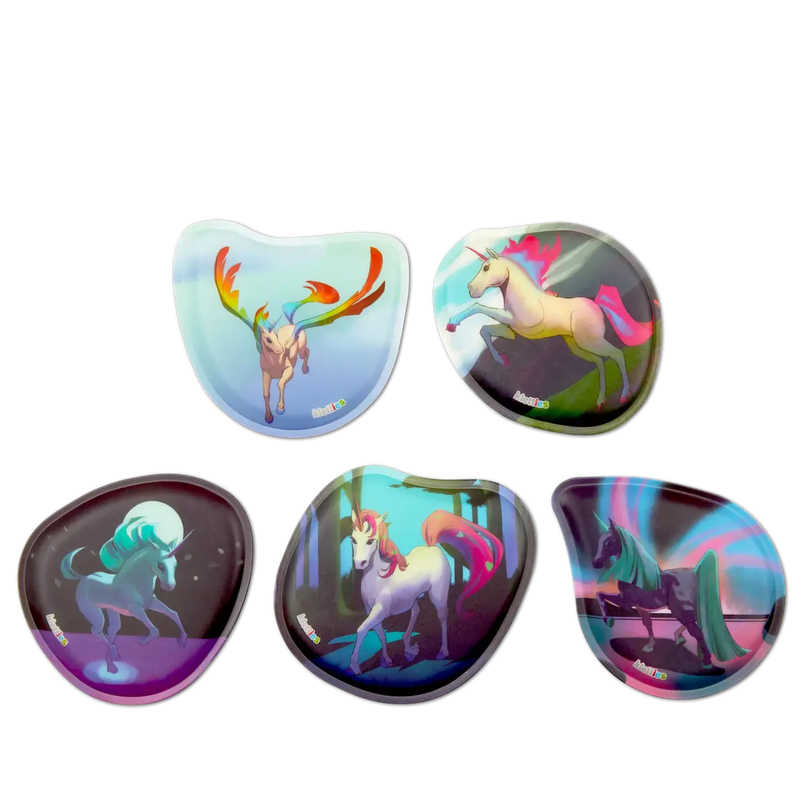Klettie-Set Ergobag Unicorn - 5 pezzi