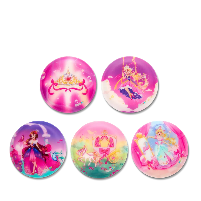 Klettie-Set Ergobag Magic Princess - 5 pezzi