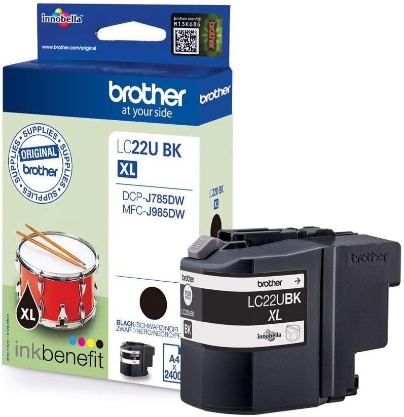 Cartuccia Originale Brother LC22U XL Nero