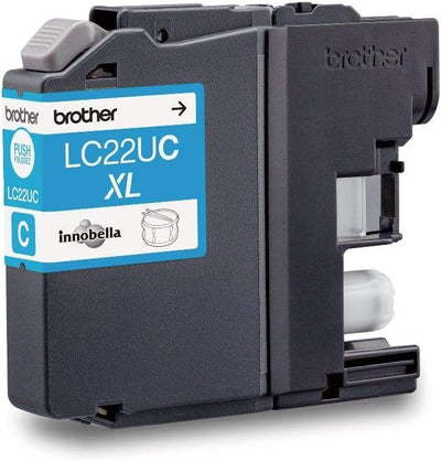 Cartuccia Originale Brother LC22UC XL Ciano