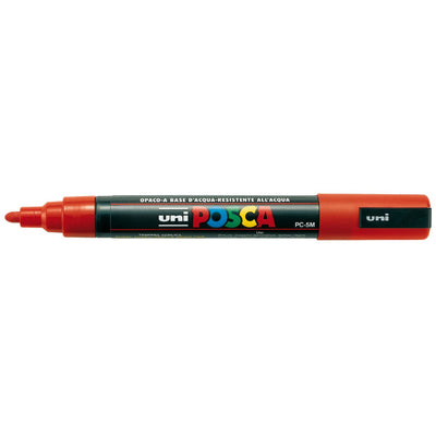 Pennarello Marcatore a Tempera Uni Posca a Punta Media Rosso