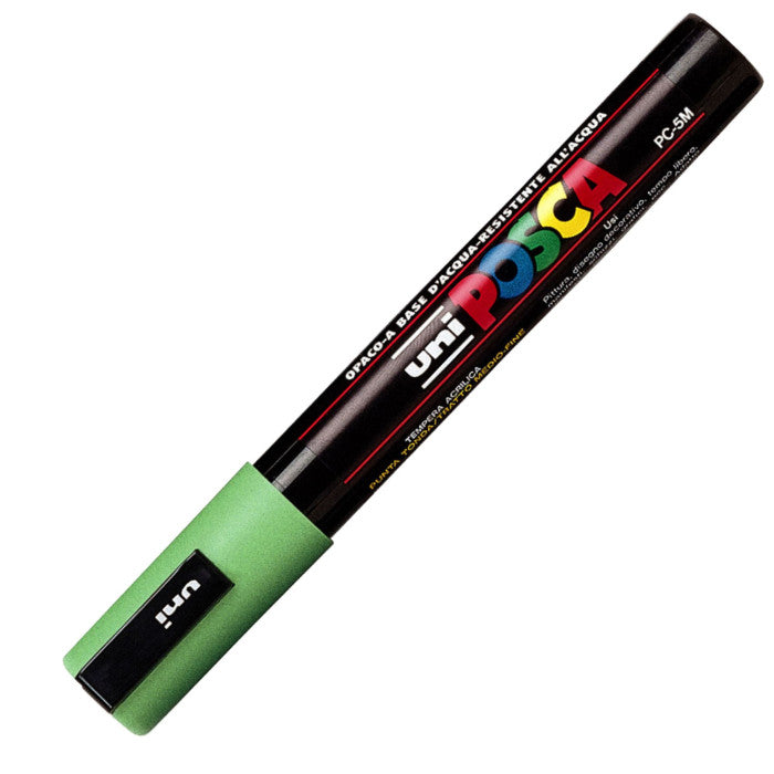 Pennarello Marcatore a Tempera Uni Posca a Punta Media Verde Chiaro