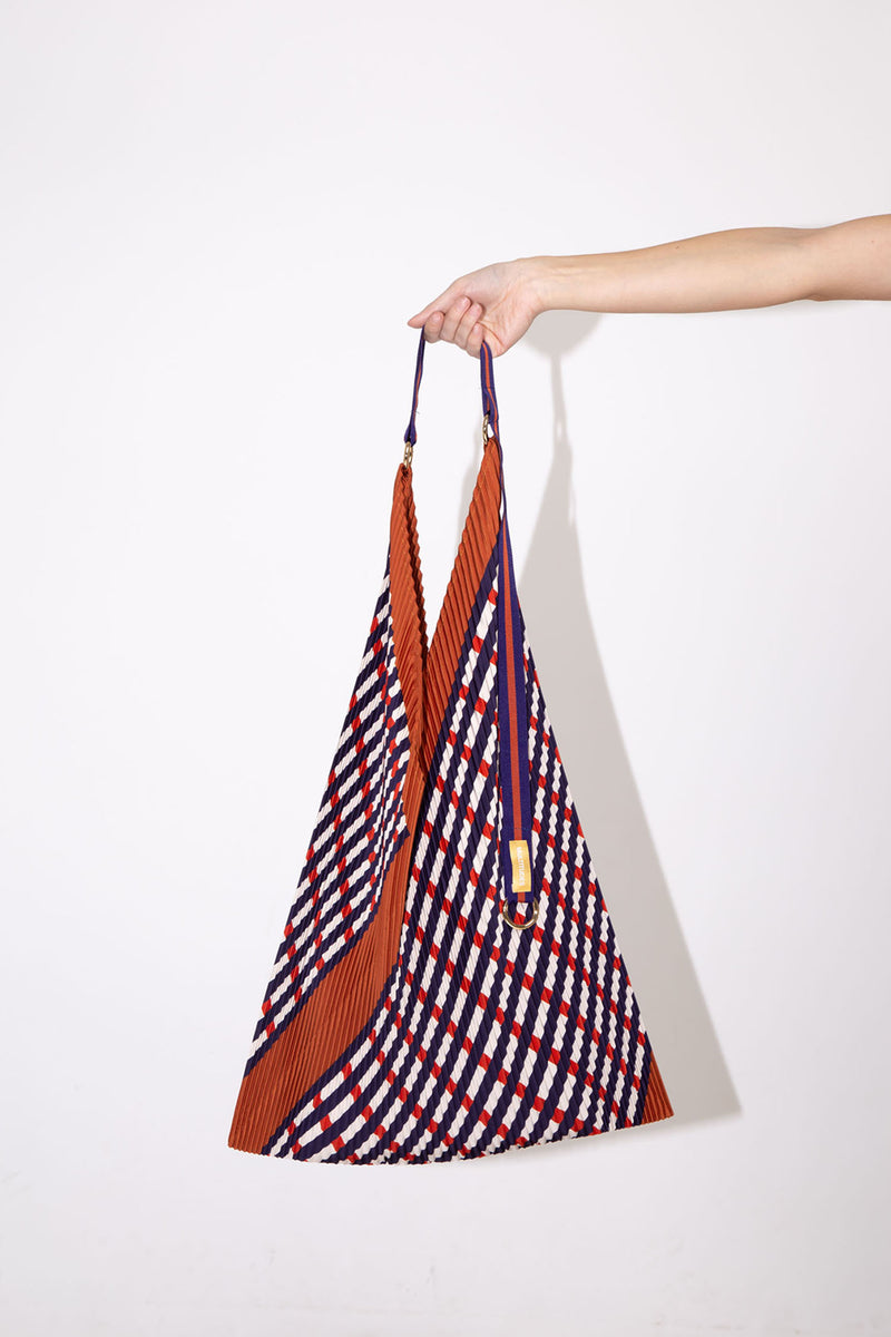 Borsa Y Plissettata + Pochette Multitudes Sophia Terracotta