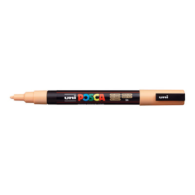 Pennarello Marcatore a Tempera Uni Posca a Punta Fine Arancione Chiaro