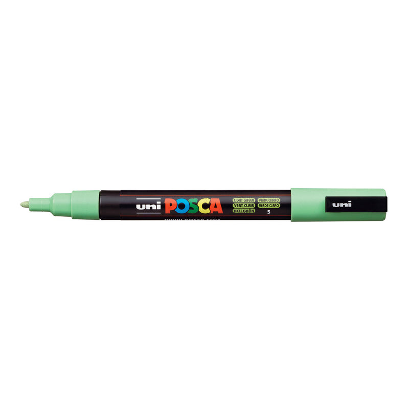 Pennarello Marcatore a Tempera Uni Posca a Punta Fine Verde Chiaro
