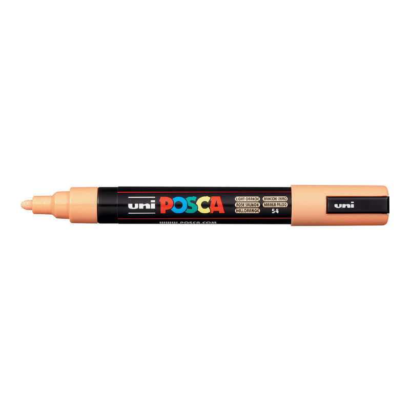 Pennarello Marcatore a Tempera Uni Posca a Punta Media Arancio Chiaro