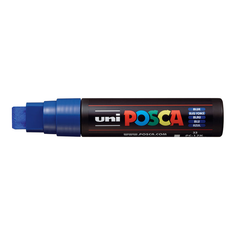 Pennarello Marcatore a Tempera Uni Posca a Punta Extra Large Blu