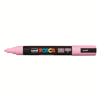 Pennarello Marcatore a Tempera Uni Posca a Punta Media Rosa Chiaro