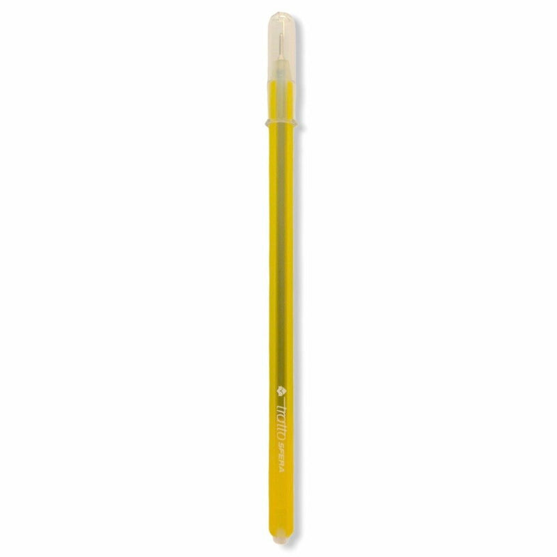 Penna a Sfera Tratto Punta Stick a Punta Fine Giallo