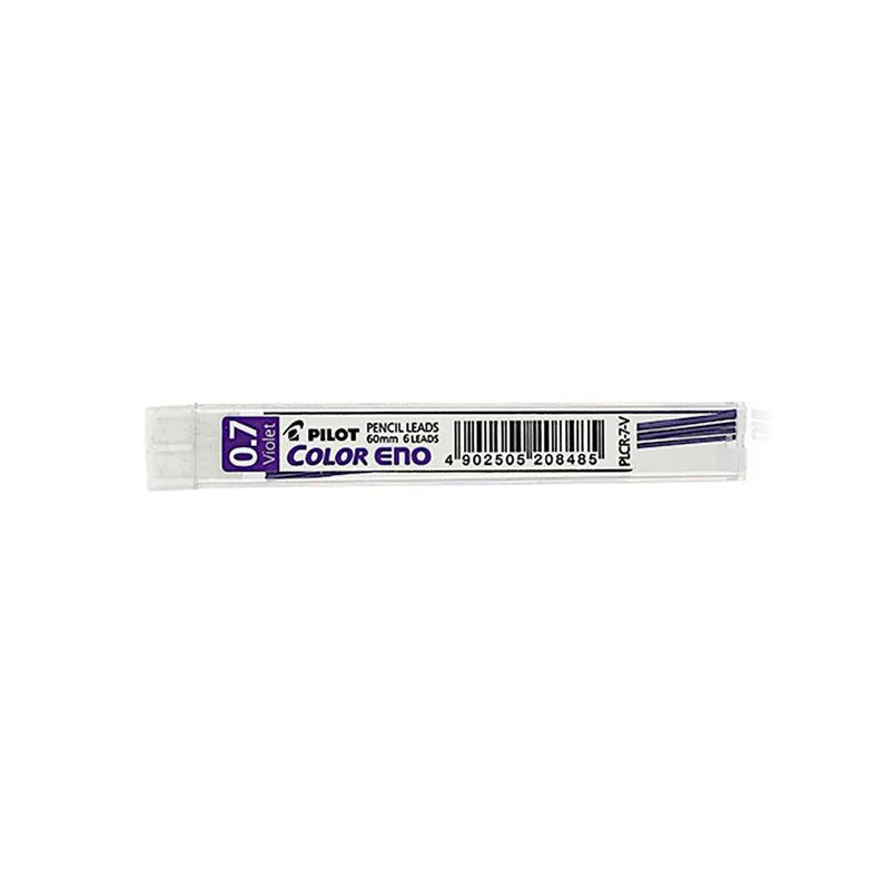 Mine Colorate Viola Pilot Eno Color 0,7 mm con Astuccio - 6 pezzi