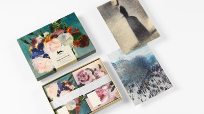 Set per Corrispondenza Pepin Impressionism con Carta da Lettere A5, Buste e Stickers - 108 pezzi