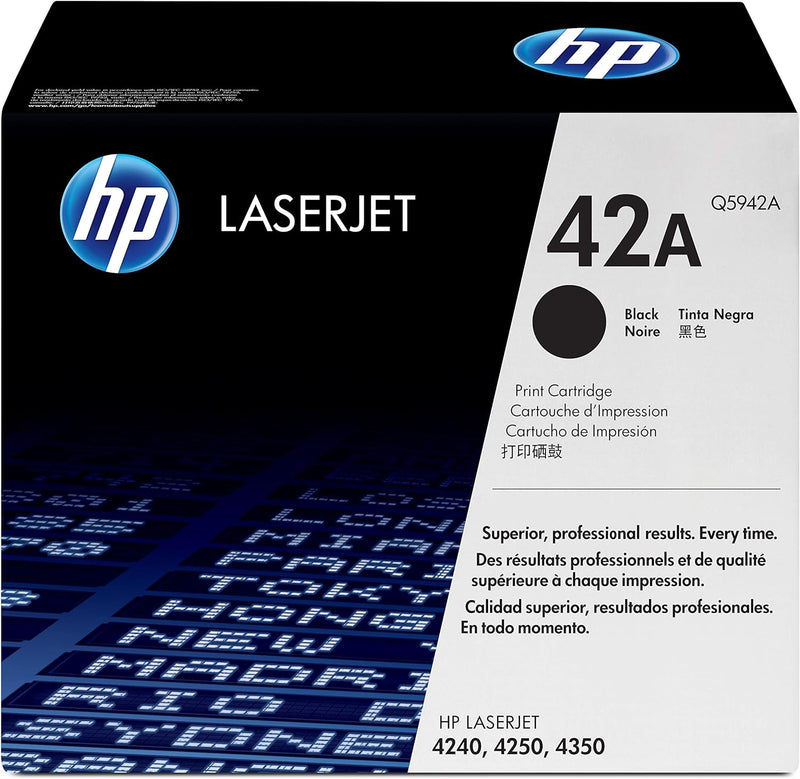 Toner Originale HP LaserJet 42A Nero