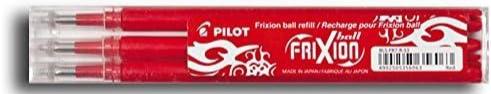 Refill Sfera Pilot Frixion 1,0 Rosso - 3 pezzi