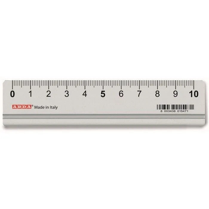 Righello in Alluminio Arda Profil 10 cm