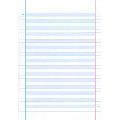 Quaderno Maxi Didattico Rigatura Speciale per Disgrafici Riga C / 100 gr / 18 fogli