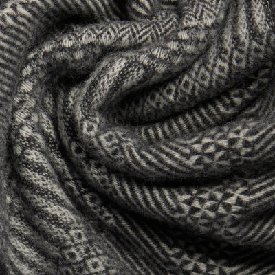 Sciarpa Piquadro in Pura Lana al 100% Grigio