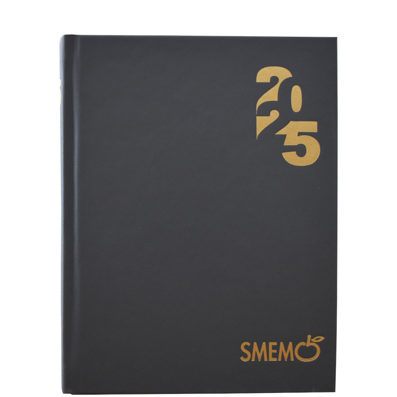 Smemo 16 Mesi 2025 Classic Grigia 11 x 15 cm