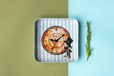 Svuotatasche Blue Shaker in Metallo Alice 15 x 15 cm