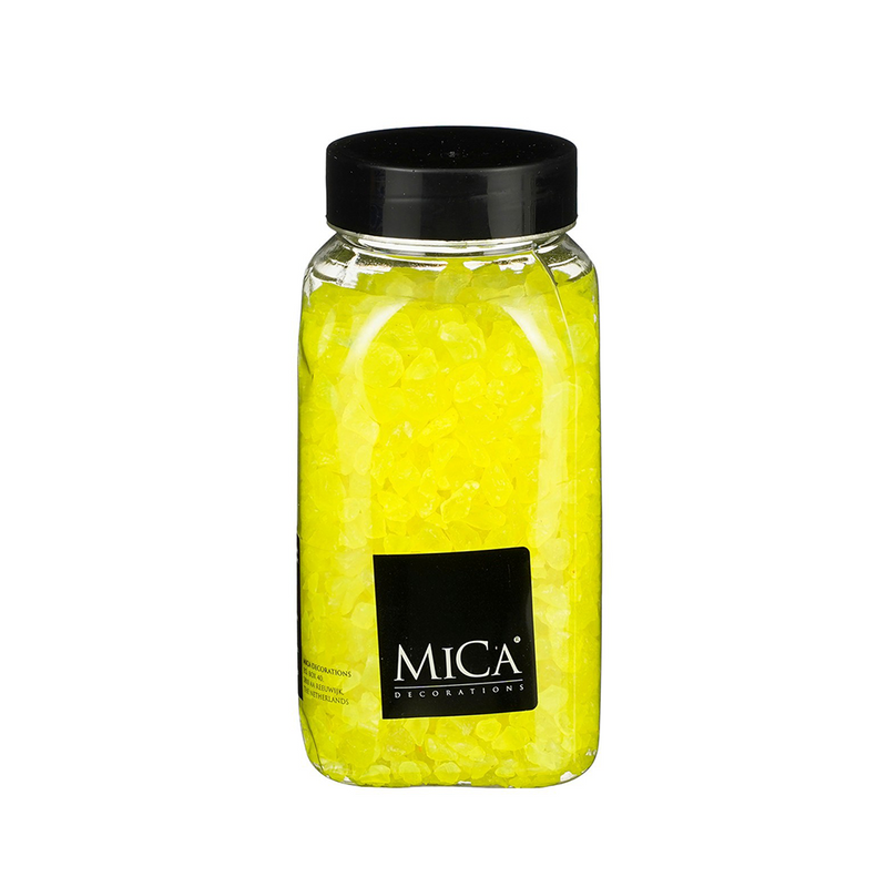 Graniglia in Vetro Giallo Fluo 650 ml