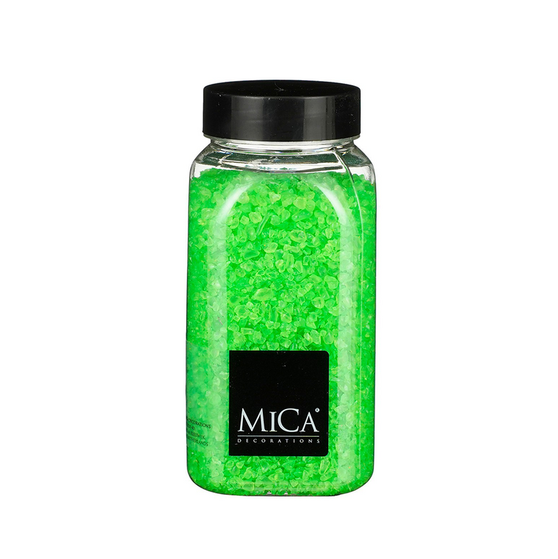 Sabbia Graniglia in Vetro Verde Fluo 650 ml