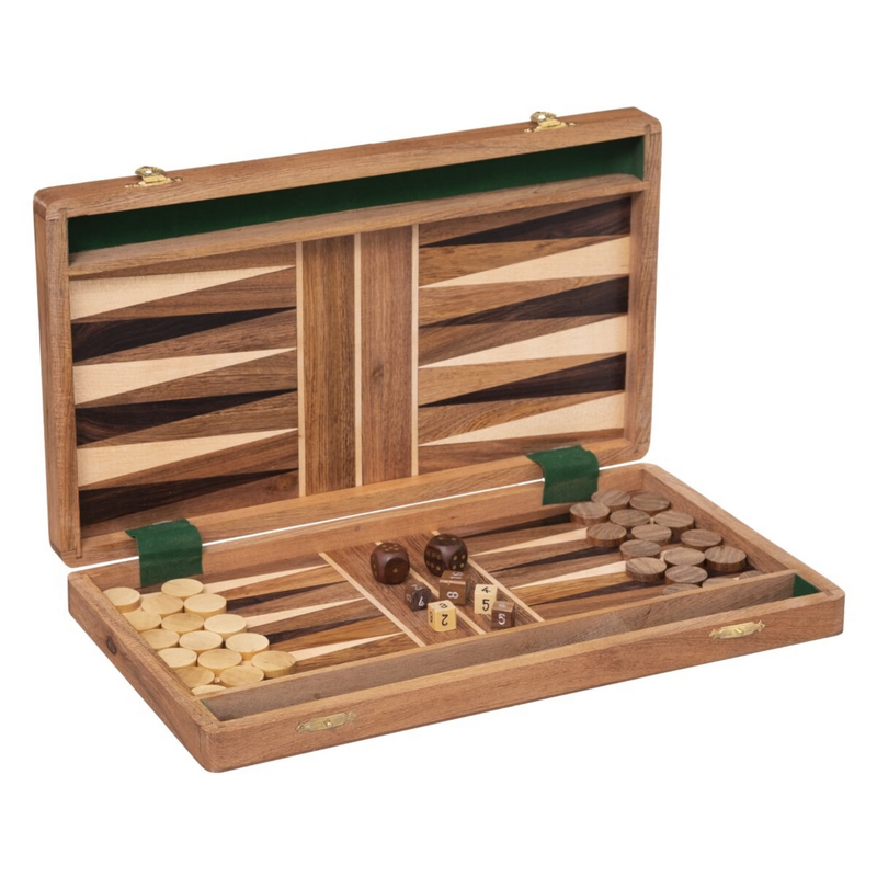 Gioco in Legno - Backgammon 36  x 40,5 cm