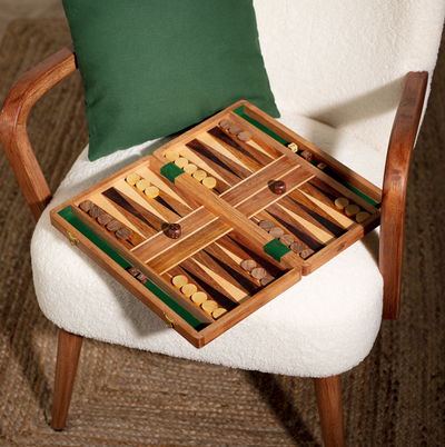 Gioco in Legno - Backgammon 36  x 40,5 cm