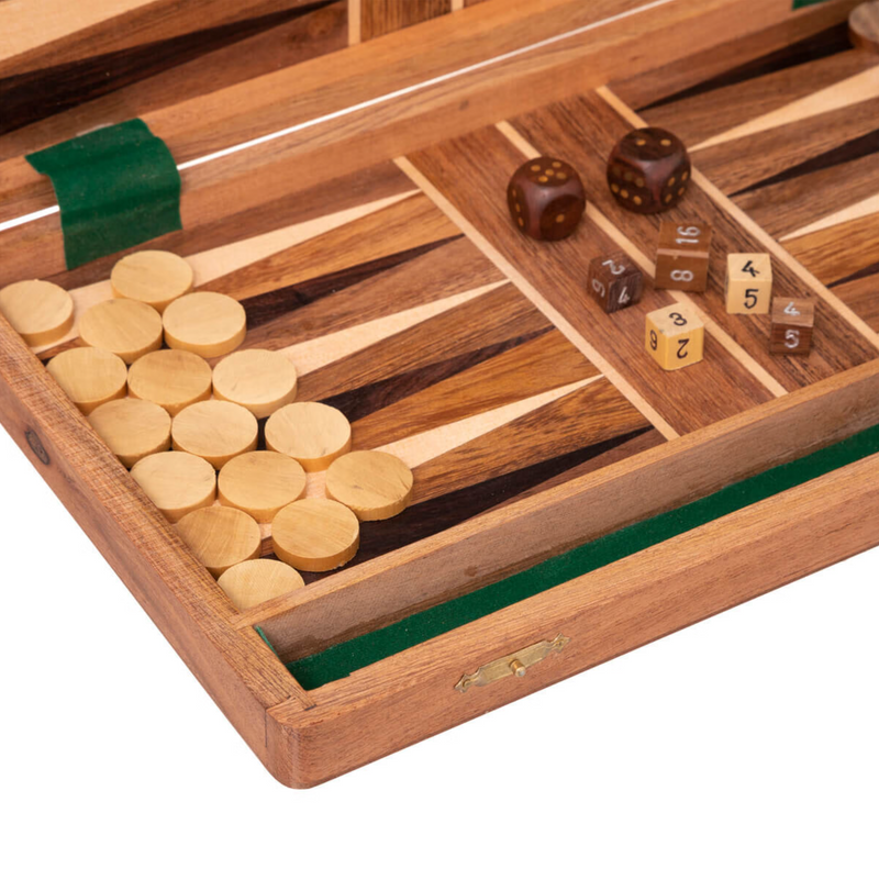 Gioco in Legno - Backgammon 36  x 40,5 cm