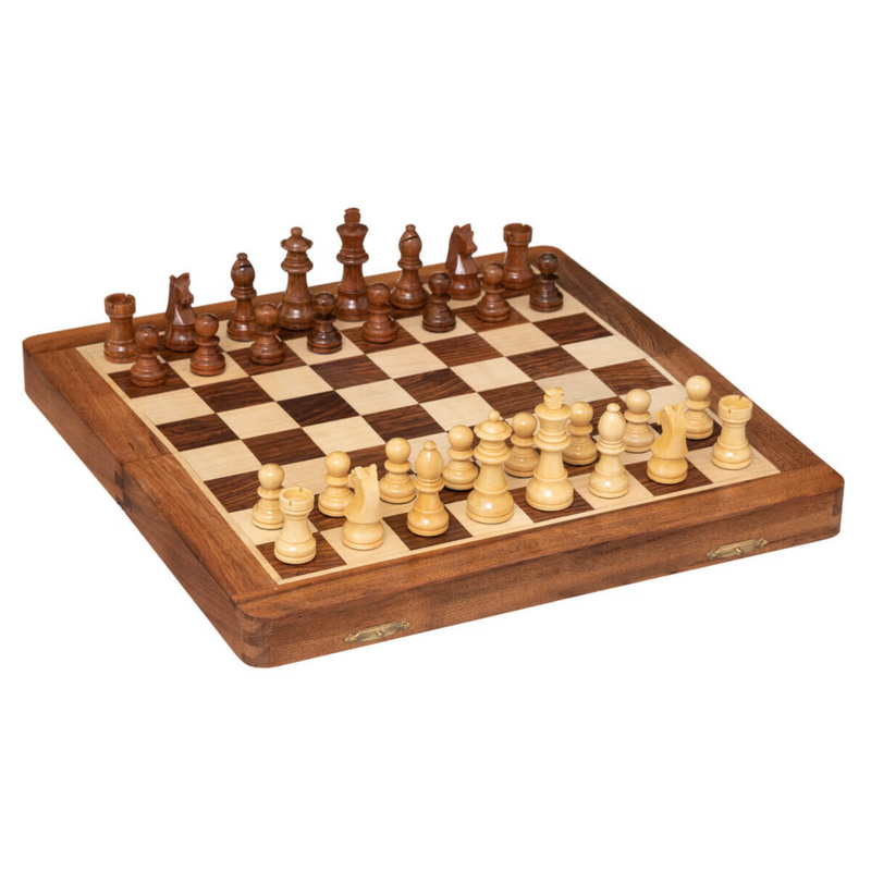 Gioco Scacchi Laney in Legno 30,5 x 30,5 cm