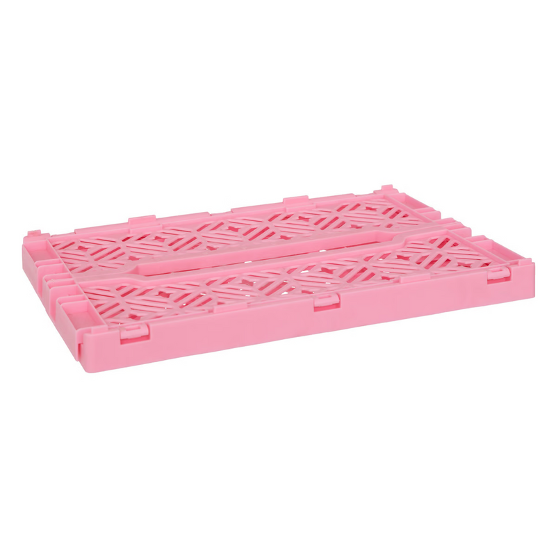 Cassetta Pieghevole Arry in PP Rosa 30 x 20 x 11,5 cm