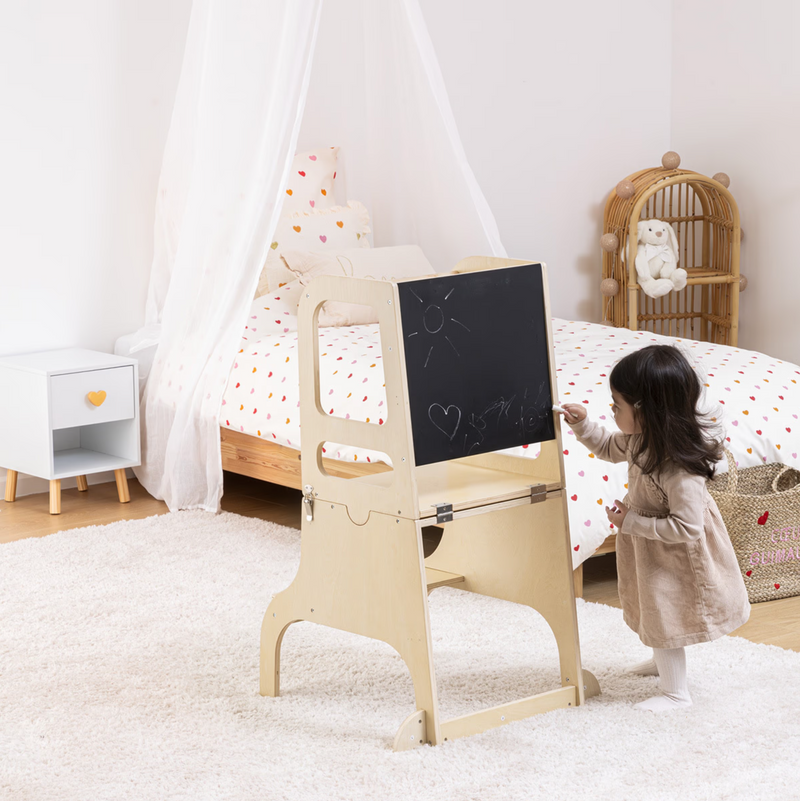 Torre di Osservazione in Legno 3in1 per Bambini 91 cm