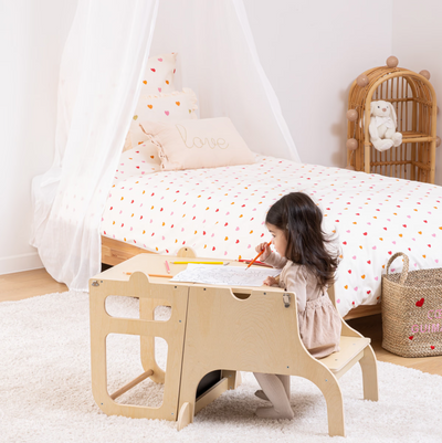 Torre di Osservazione in Legno 3in1 per Bambini 91 cm