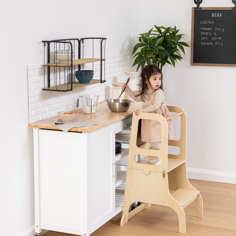 Torre di Osservazione in Legno 3in1 per Bambini 91 cm