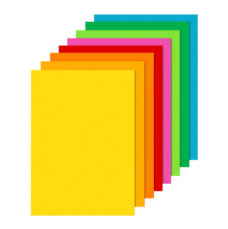 Carta Colorata Rismaluce Favini A4 Colori Forti Assoriti 200 gr / 125 Fogli