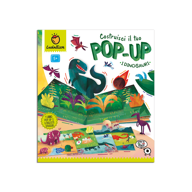 Costruisci Il Tuo Pop Up - Dinosauri