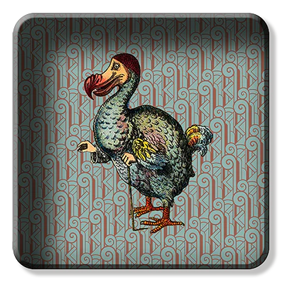 Svuotatasche Blue Shaker in Metallo Dodo 15 x 15 cm