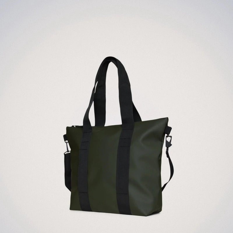 Borsa Tote Bag Mini Impermeabile Verde