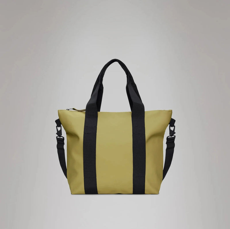 Borsa Tote Bag Mini Impermeabile Khaki