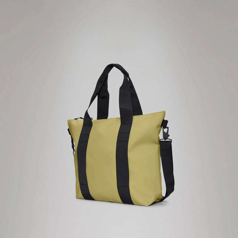 Borsa Tote Bag Mini Impermeabile Khaki