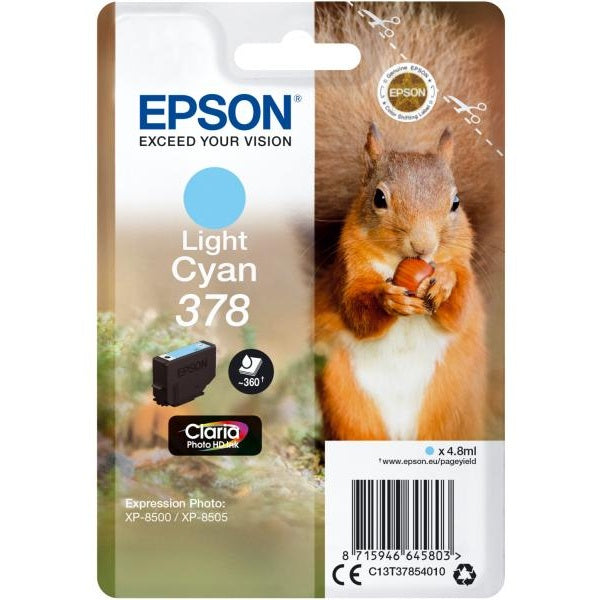 Cartuccia Originale Epson 378 Ciano Chiaro