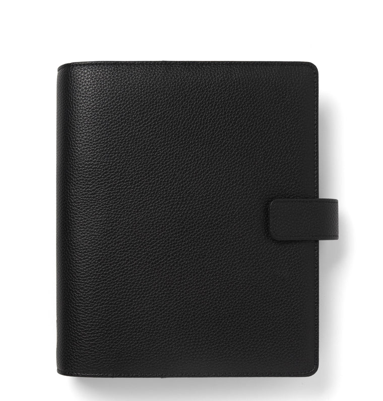 Organizer Filofax Camdem A5 Nero con Planner Annuale non Datato