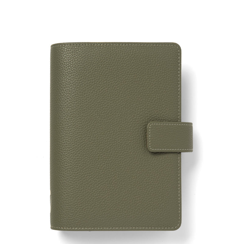 Organizer Filofax Camdem Personal Oliva con Planner Annuale non Datato