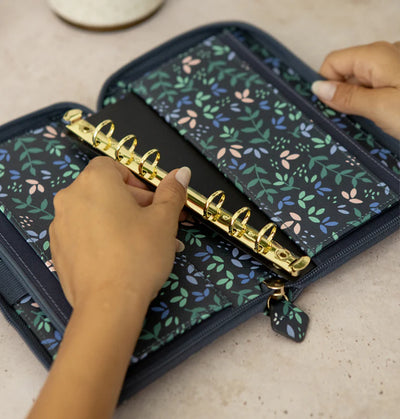 Organizer Filofax Garden Personal con Zip Dusk con Planner Annuale non Datato