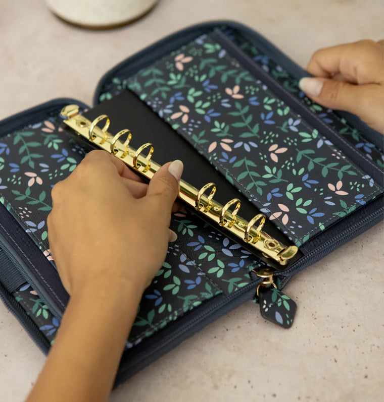 Organizer Filofax Garden Personal con Zip Dusk con Planner Annuale non Datato