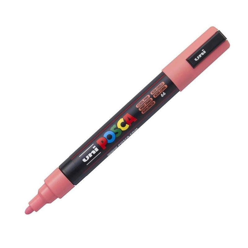 Pennarello Marcatore a Tempera Uni Posca a Punta Media Rosa Corallo